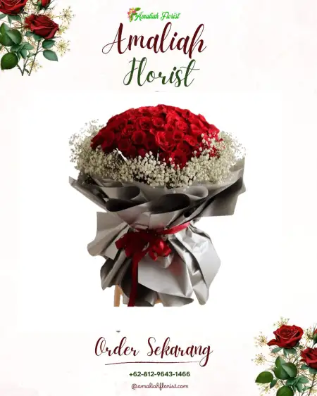 Buket Bunga Kisam Tinggi