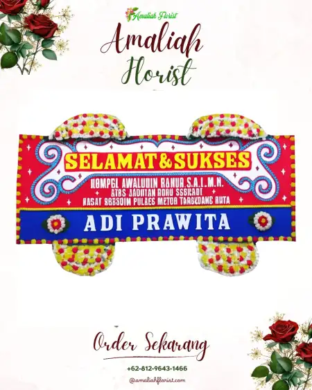 Papan Bunga Ucapan Selamat Kisam Tinggi