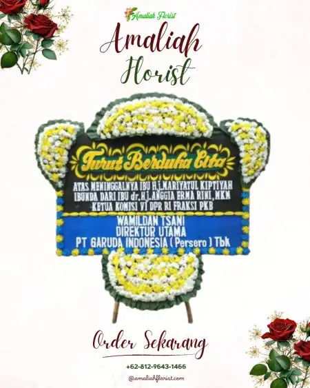 Papan Bunga Duka Kisam Tinggi